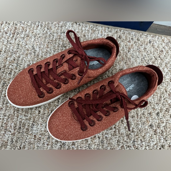 allbirds Shoes - Allbirds Wool Pipers - Diablo (White Sole) Size 8